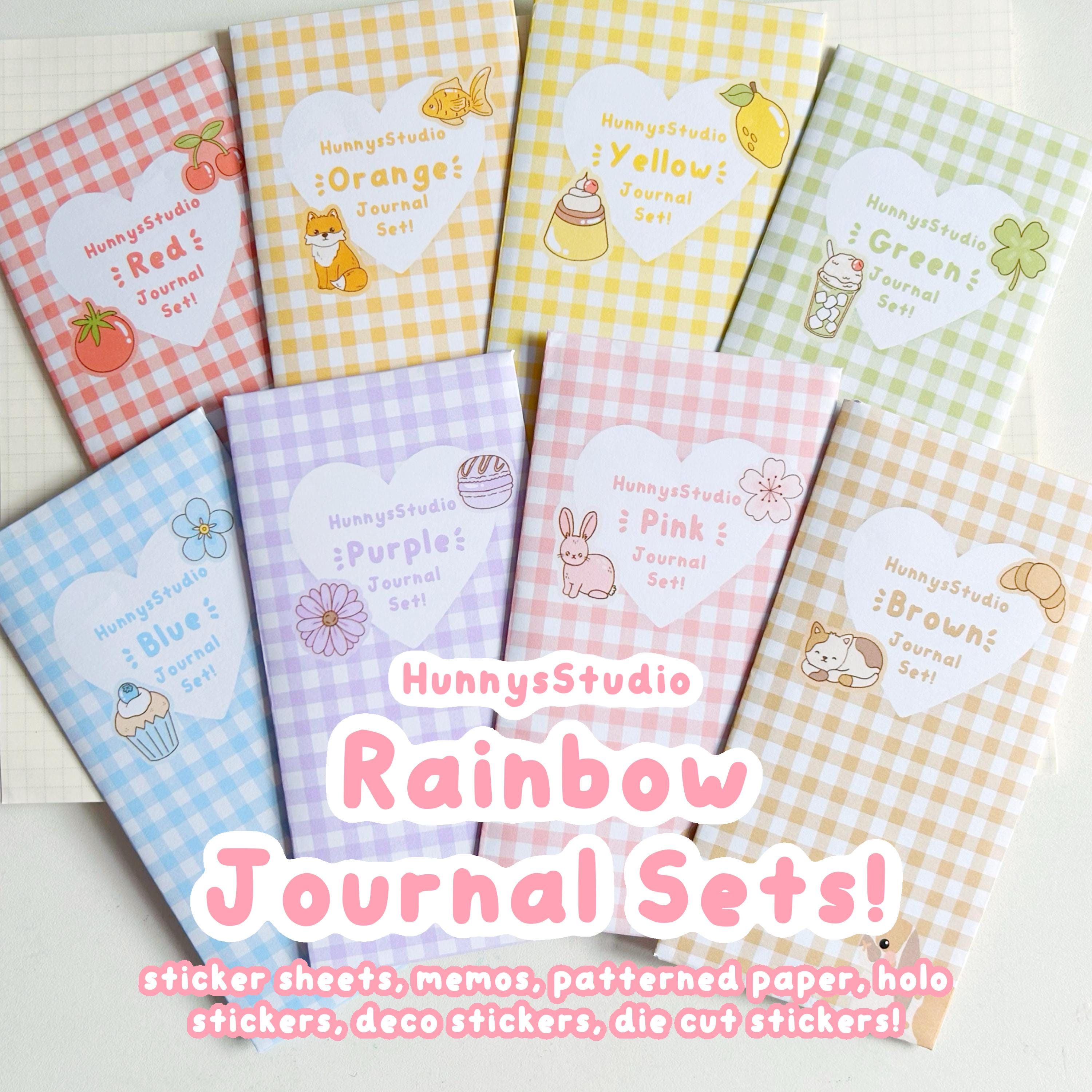 Rainbow journal sets