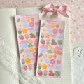 Mini doodle holographic vinyl sticker sheet