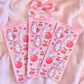 Star loves cherries matte vinyl sticker sheet
