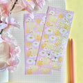 Ducklings holographic vinyl sticker sheet