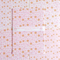 Bunny and bear pink patterned paper set, A5 set of 8 pages