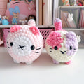 Crochet loaf cats, other handmade crochet kitty