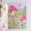 Magical Forest art print A5