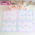 Insect weekly planner memo set