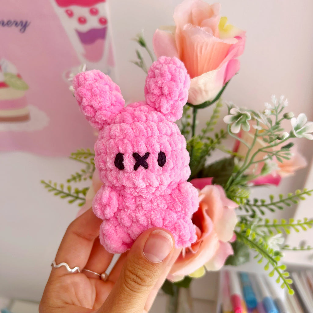 Crochet mini bunnies, handmade crochet plushies
