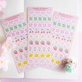 Doodle stickers matte sticker sheet
